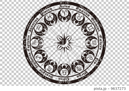 星座圈的圖像標記 9637273