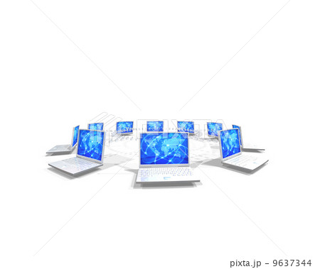 パソコンネットワーク／アットマークの環 9637344