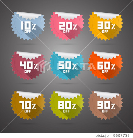 Discount Stickers, Labels 9637755