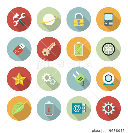 Universal Vector Flat Icons Universal Vector Flat Icons 9638055