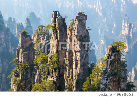 Zhangjiajie National forest park China 9638653