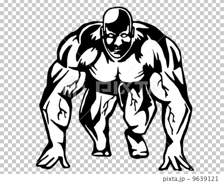 Running bodybuilder 9639121