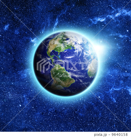 planet earth in space planet earth in space 9640158