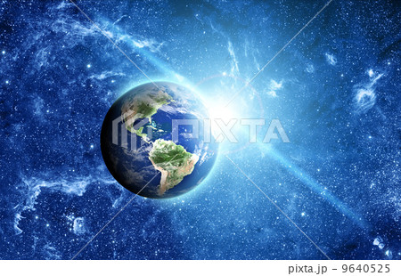 planet earth in space planet earth in space 9640525