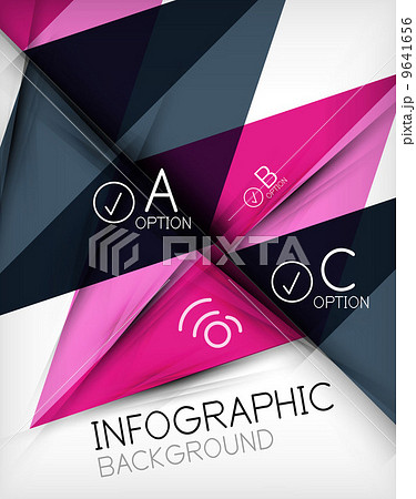 Infographic abstract background 9641656