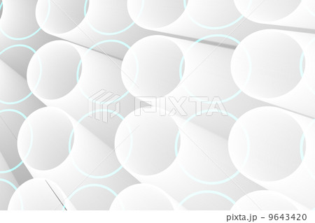 Futuristic white circles Futuristic white circles 9643420