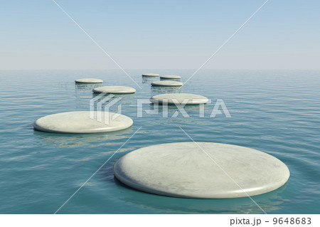 Zen rock pool 9648683