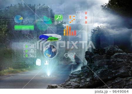 Global technology background Global technology background 9649064