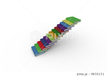 Steps made from books 9650151