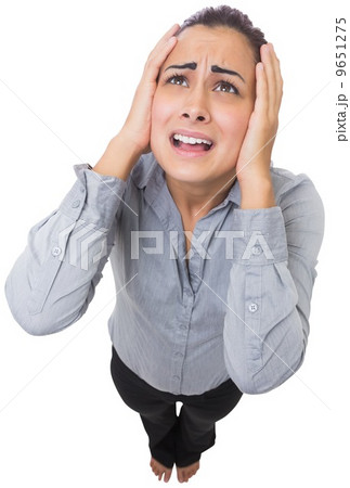 Desperate businesswoman 9651275