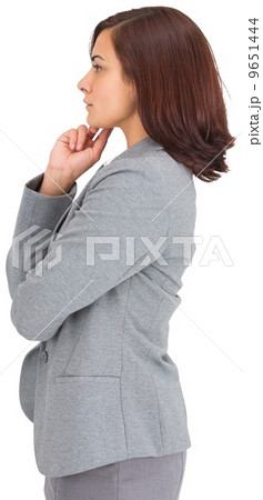 Concentrating businesswoman 9651444