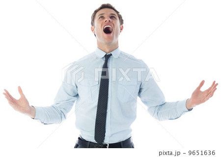 Shouting businessman Shouting businessman 9651636