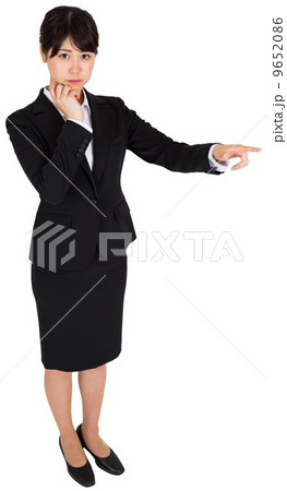 Businesswoman pointing Businesswoman pointing 9652086