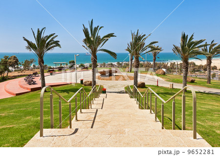 Urban park in Ashdod, Israel. 9652281