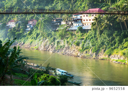 Bridge in Laos 9652558