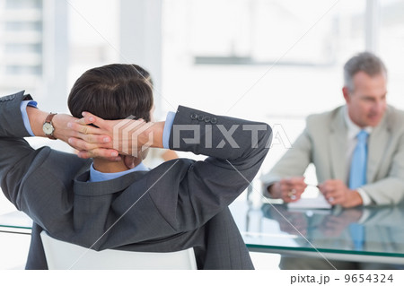 Businessmen in meeting at office 9654324