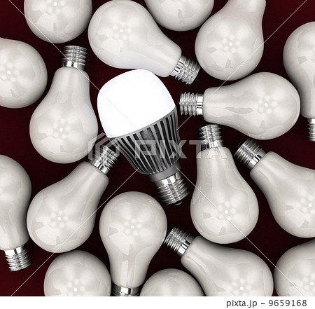 LED電球と白熱電球 9659168