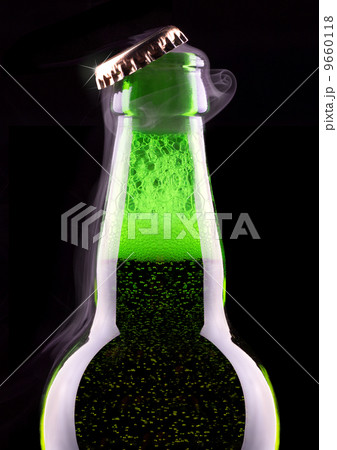 open wet beer bottle open wet beer bottle 9660118