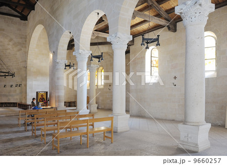 Church Tabgha, interior Church Tabgha, interior 9660257