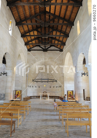 The Church of the First Feeding of the Multitude at Tabgha, inte 9660270