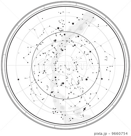 Astronomical Celestial Map Astronomical Celestial Map 9660754