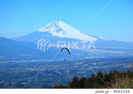 パラグライダー　富士山 9662339