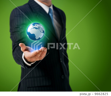 Earth in a hand 9662825