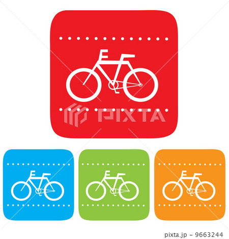 Bicycle sign, Vector icon Bicycle sign, Vector icon 9663244