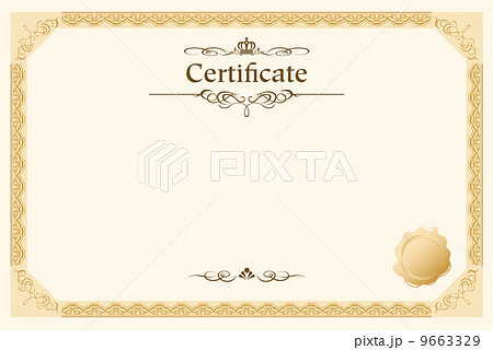 cerificate Vector 9663329