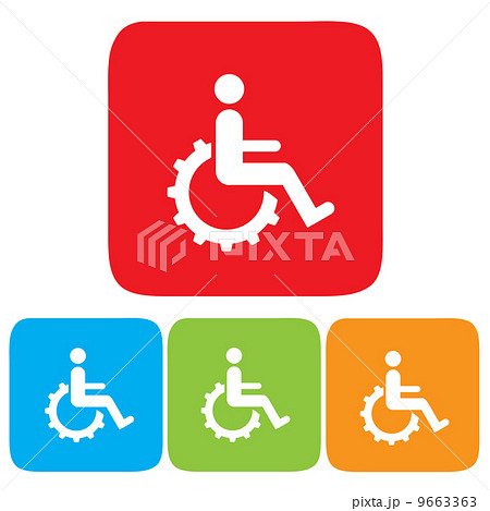 wheelchair icon 9663363