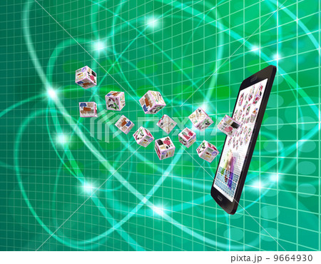 タブレットでネット通販のホームページ 9664930