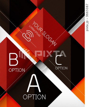 Infographic abstract background 9665087