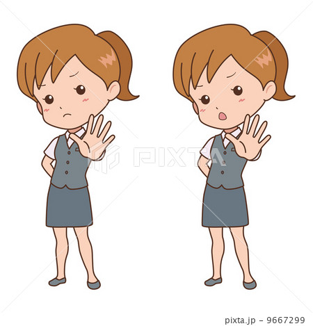 女性/ストップ 9667299