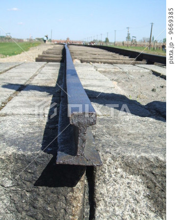 アウシュビッツ（ビルケナウ）　引込線の終点 9669385