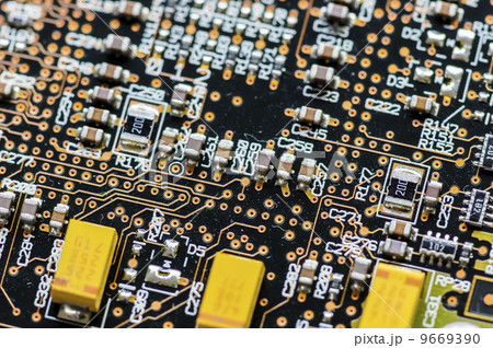 電子基板のイメージ 電子基板のイメージ 9669390