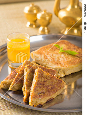 mutabbaq a popular arab bread stuffed with meat mutabbaq a popular arab bread stuffed with meat 9669888