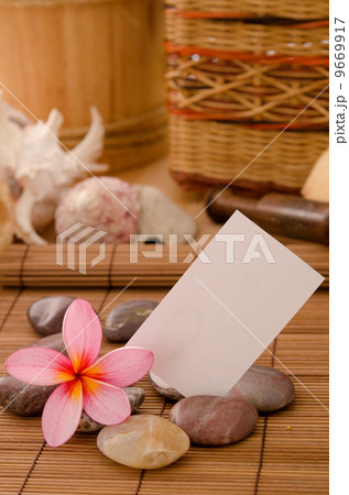 frangipani Plumeria spa concept photo 9669917