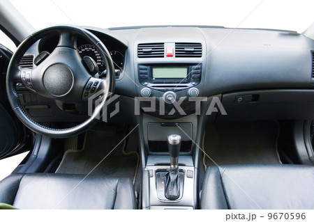Modern car dashboard 9670596