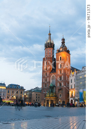 Krakow city in Poland, Europe Krakow city in Poland, Europe 9671373