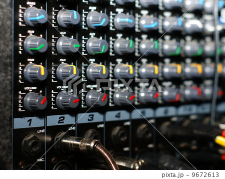 Mixing board, detail Mixing board, detail 9672613