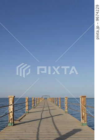 Jetty Leading Into The Red Sea In Egypt Jetty Leading Into The Red Sea In Egypt 9674229