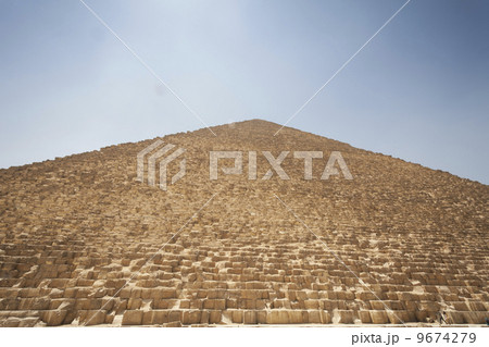 Unusual View Of The Pyramids Of Cairo Egypy 9674279