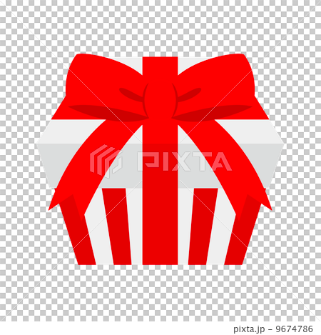 Illust Gift Ribbon Box Stock Illustration
