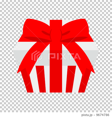 Illust Gift Ribbon Box Stock Illustration 9674786 Pixta