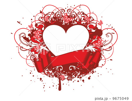 heart with patterns 9675049
