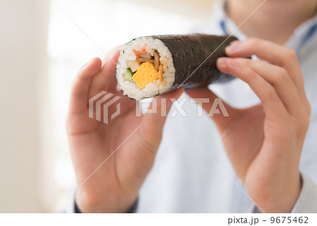 恵方巻き 恵方巻き 9675462