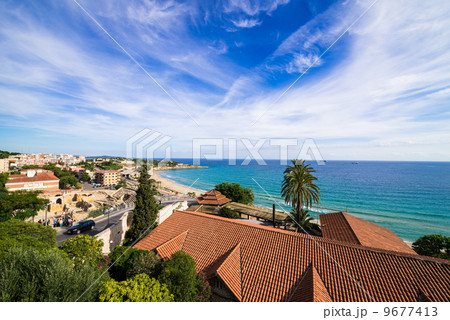 地中海のバルコニー スペイン タラゴナ 地中海のバルコニー スペイン タラゴナ 9677413