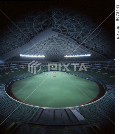 福岡 ヤフオク！ドームの写真素材 [9678445] - PIXTA