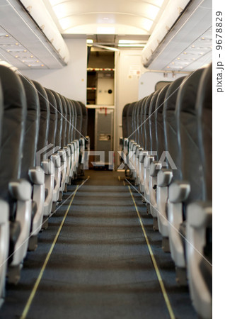 Interior an empty plane Interior an empty plane 9678829