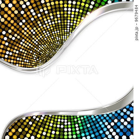Abstract art frame vector background Abstract art frame vector background 9679484